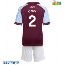 Aston Villa Matty Cash #2 Hjemmedraktsett Barn 2025-26 Kortermet (+ Korte bukser)